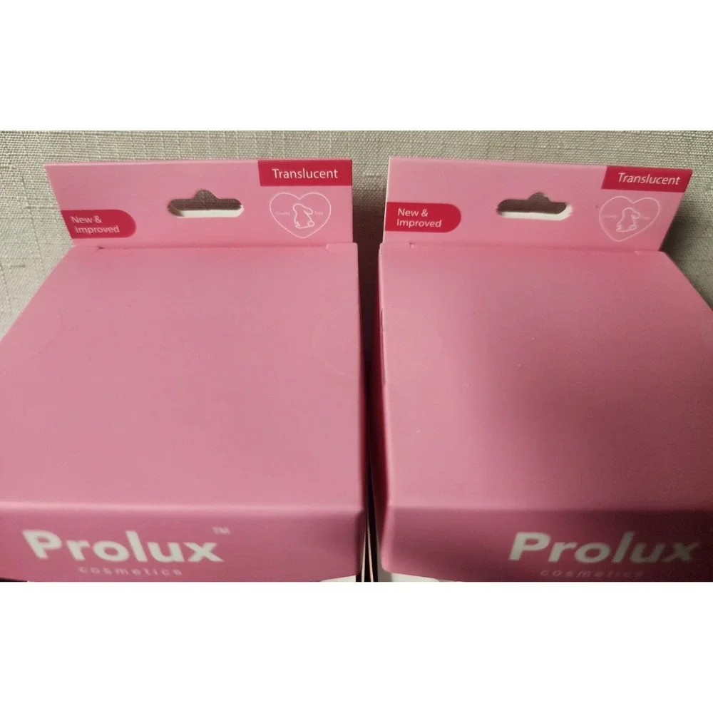 PROLUX Cosmetics Matte Setting Powder With Puff ~ Translucent ‎ (2) New